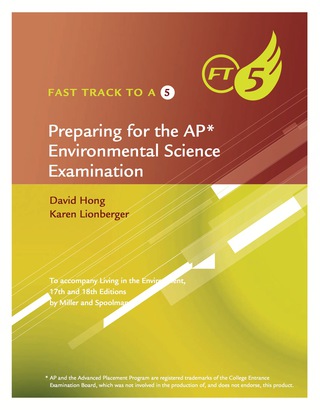Cover image: Fast Track to a 5 Test Prep for  AP Environmental Science 18th edition 9781285750941