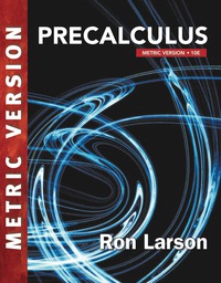Cover image: Precalculus, International Metric Edition 10th edition 9781337685191
