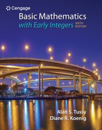 Titelbild: Basic Mathematics for College Students with Early Integers 6th edition 9781337618403