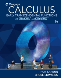 Imagen de portada: Calculus: Early Transcendental Functions 7th edition 9781337552516