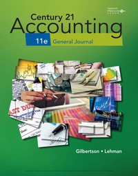 Imagen de portada: Century 21 Accounting: General Journal 11th edition 9781337680059