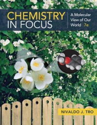 Cover image: Chemistry in Focus: A Molecular View of Our World 7th edition 9781337399692