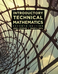 Cover image: Introductory Technical Mathematics 7th edition 9781337679428