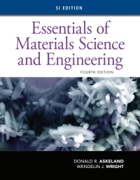 Omslagafbeelding: Essentials of Materials Science and Engineering, SI Edition 4th edition 9781337629157