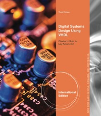 Cover image: Digital Systems Design Using VHDL, International Edition 3rd edition 9781305638921