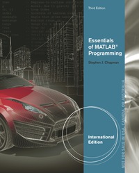 Cover image: Essentials of MATLAB® Programming, International Edition 3rd edition 9781305970717