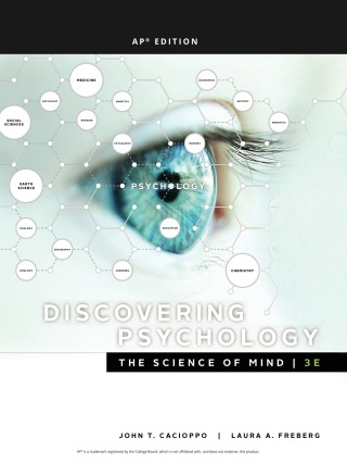 Cover image: Discovering Psychology: The Science of Mind, AP Edition 3rd edition 9781337793872