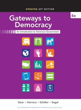 Cover image: Gateways to Democracy, AP Edition, Updated 4th edition 9781337098007