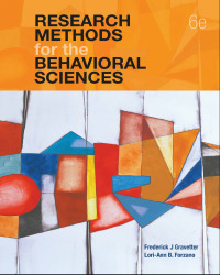 Cover image: Research Methods for the Behavioral Sciences 6th edition 9781337613316