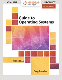 Cover image: MindTap Networking for Tomsho's Guide to Operating Systems, 5th Edition [Instant Access], 2 terms (12 months) 5th edition 9781337708548