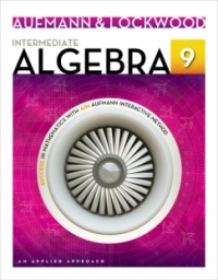Cover image: WebAssign for Aufmann/Lockwood's Intermediate Algebra: An Applied Approach, 9th Edition [Instant Access], Single-Term 9th edition 9781337763905