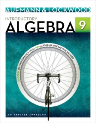 Cover image: WebAssign for Aufmann/Lockwood's Introductory Algebra: An Applied Approach, 9th Edition [Instant Access], Single-Term 9th edition 9781337764025
