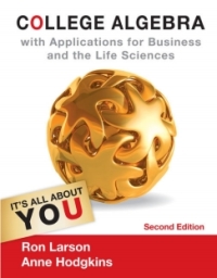 Cover image: WebAssign for Larson/Hodgkins' College Algebra with Applications for Business and Life Sciences, 2nd Edition [Instant Access], Single-Term 2nd edition 9781337768269