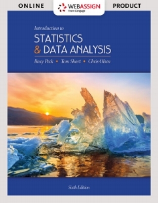 Cover image: WebAssign for Peck/Short/Olsen's Introduction to Statistics and Data Analysis 6th edition 9781337794268