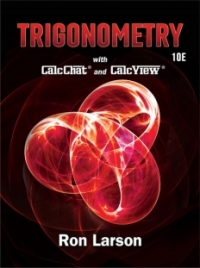 Cover image: WebAssign for Larson's Trigonometry 10th edition 9781337652681