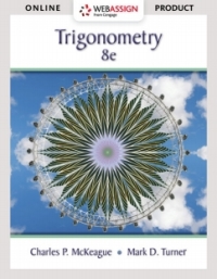 Cover image: WebAssign for McKeague/Turner's Trigonometry 8th edition 9781337652186