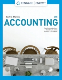 Cover image: CengageNOWv2 for Warren/Jonick/Schneider's Accounting 28th edition 9781337913072
