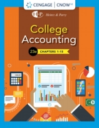 Cover image: CengageNOWv2 for Heintz/Parry's College Accounting, Chapters 1- 15, 23rd Edition [Instant Access], 1 term 23rd edition 9781337913409