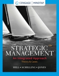 Cover image: MindTap for Hill/Schilling/Jones' Strategic Management: Theory & Cases: An Integrated Approach 13th edition 9781337916684