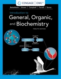 Cover image: OWLv2 for Bettelheim/Brown/Campbell/Farrell/Torres' Introduction to General, Organic and Biochemistry, 12th Edition [Instant Access], 4 terms 12th edition 9781337915977