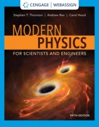 Cover image: WebAssign for Thornton/Rex/Hood's Modern Physics for Scientists and Engineers, 5th Edition [Instant Access], Single-Term 5th edition 9781337919470