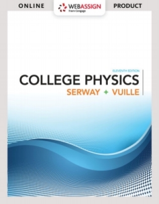 Cover image: WebAssign for Serway/Vuille's College Physics 11th edition 9781337763486