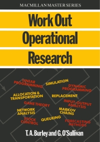 Imagen de portada: Work Out Operational Research 1st edition 9780333396186