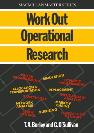 Cover image: Work Out Operational Research 1st edition 9780333396186
