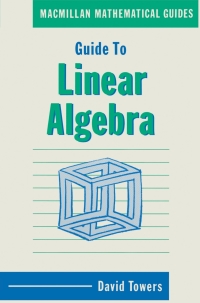 Cover image: Guide to Linear Algebra 1st edition 9780333436271