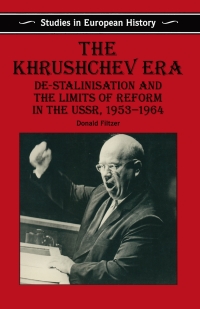 Imagen de portada: The Khrushchev Era 1st edition 9780333585269