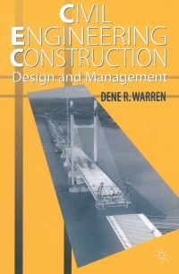 Imagen de portada: Civil Engineering Construction Design and Management 1st edition 9780333636824