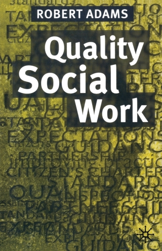 Imagen de portada: Quality Social Work 1st edition 9780333636930