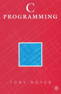 Omslagafbeelding: C Programming 1st edition 9780333638514