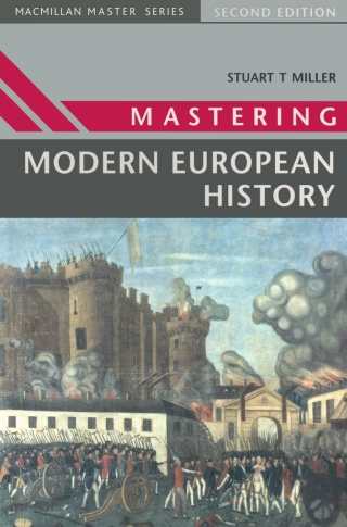 Cover image: Mastering Modern European History 2nd edition 9780333640814