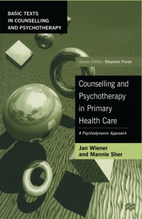 Cover image: Counselling and Psychotherapy in Primary Health Care 1st edition 9780333652053