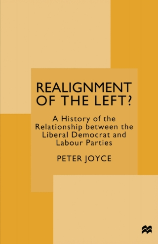 Imagen de portada: Realignment of the Left? 9781349143559