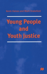 صورة الغلاف: Young People and Youth Justice 1st edition 9780333687604