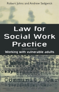 Omslagafbeelding: Law for Social Work Practice 1st edition 9780333693780