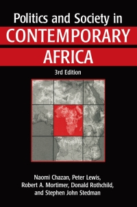 Omslagafbeelding: Politics and Society in Contemporary Africa 1st edition 9780333694756