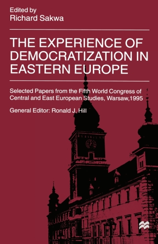 Cover image: The Experience of Democratization in Eastern Europe 1st edition 9780333695524