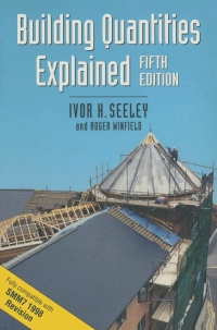 表紙画像: Building Quantities Explained 5th edition 9780333719725