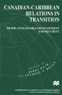 صورة الغلاف: Canadian-Caribbean Relations in Transition 1st edition 9780333730911