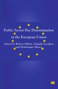 صورة الغلاف: Public Sector Pay Determination in the European Union 1st edition 9780333745984