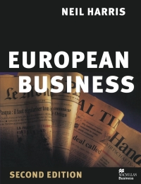 Titelbild: European Business 2nd edition 9780333754078