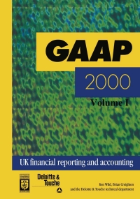 Cover image: GAAP 2000 9780333801376