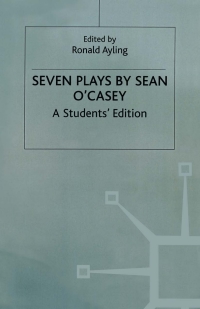 Cover image: Seven Plays By Sean O'casey 1st edition 9780333364307
