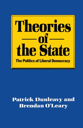 Cover image: Theories of the State 1st edition 9780333386989