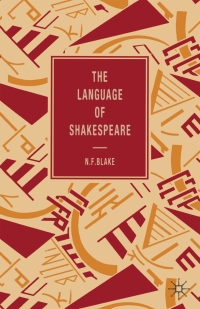 Titelbild: The Language of Shakespeare 2nd edition 9780333497777