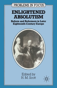 Cover image: Enlightened Absolutism 1st edition 9781349205929