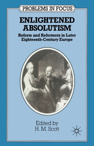Imagen de portada: Enlightened Absolutism 1st edition 9781349205929